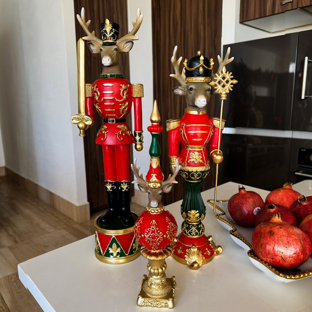Figura Navidad  Rojo 1U/U