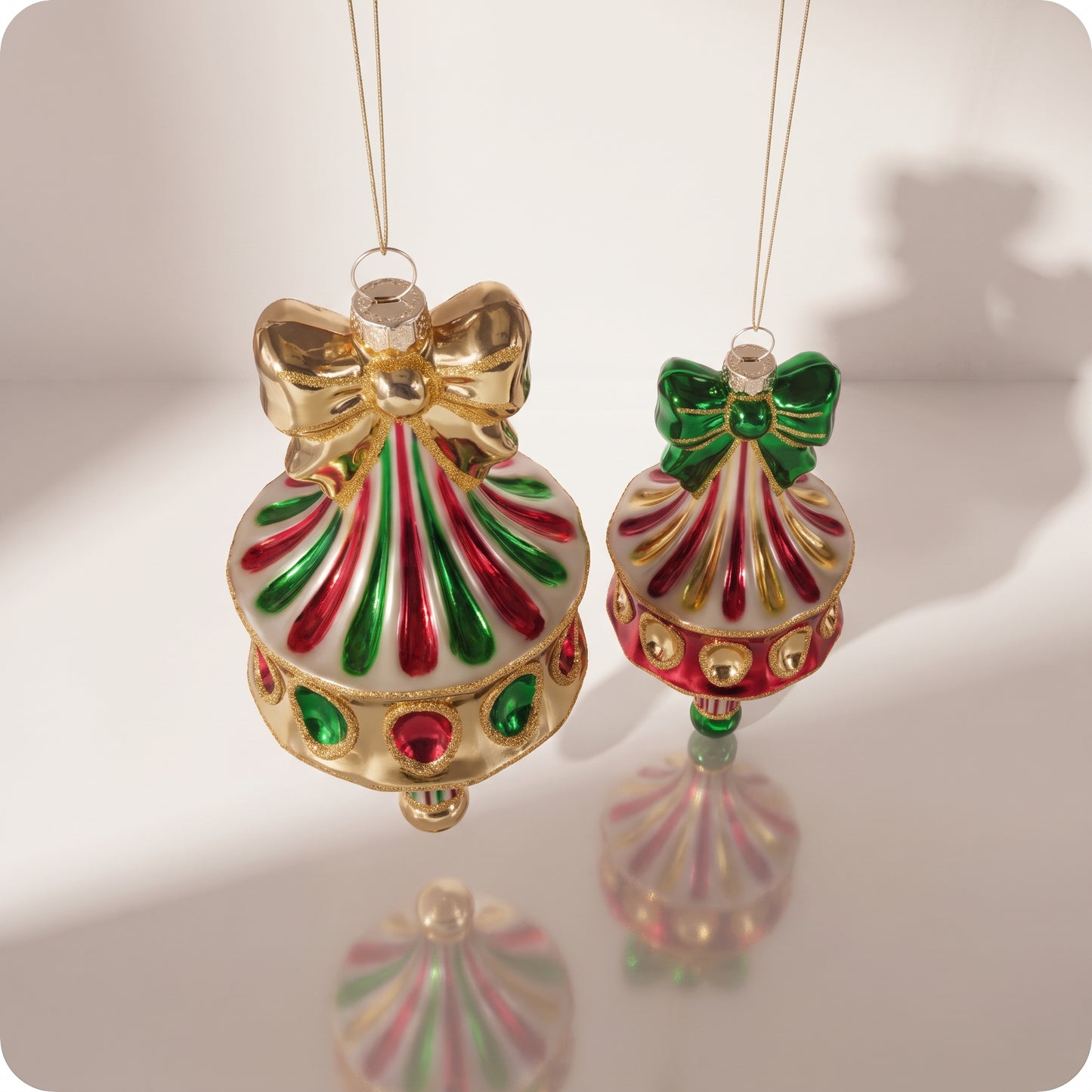 Set de 2 esferas de gota tipo circo