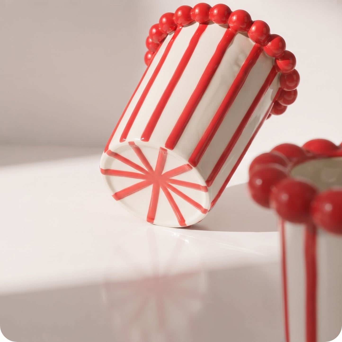 Jarrón Red Candy
