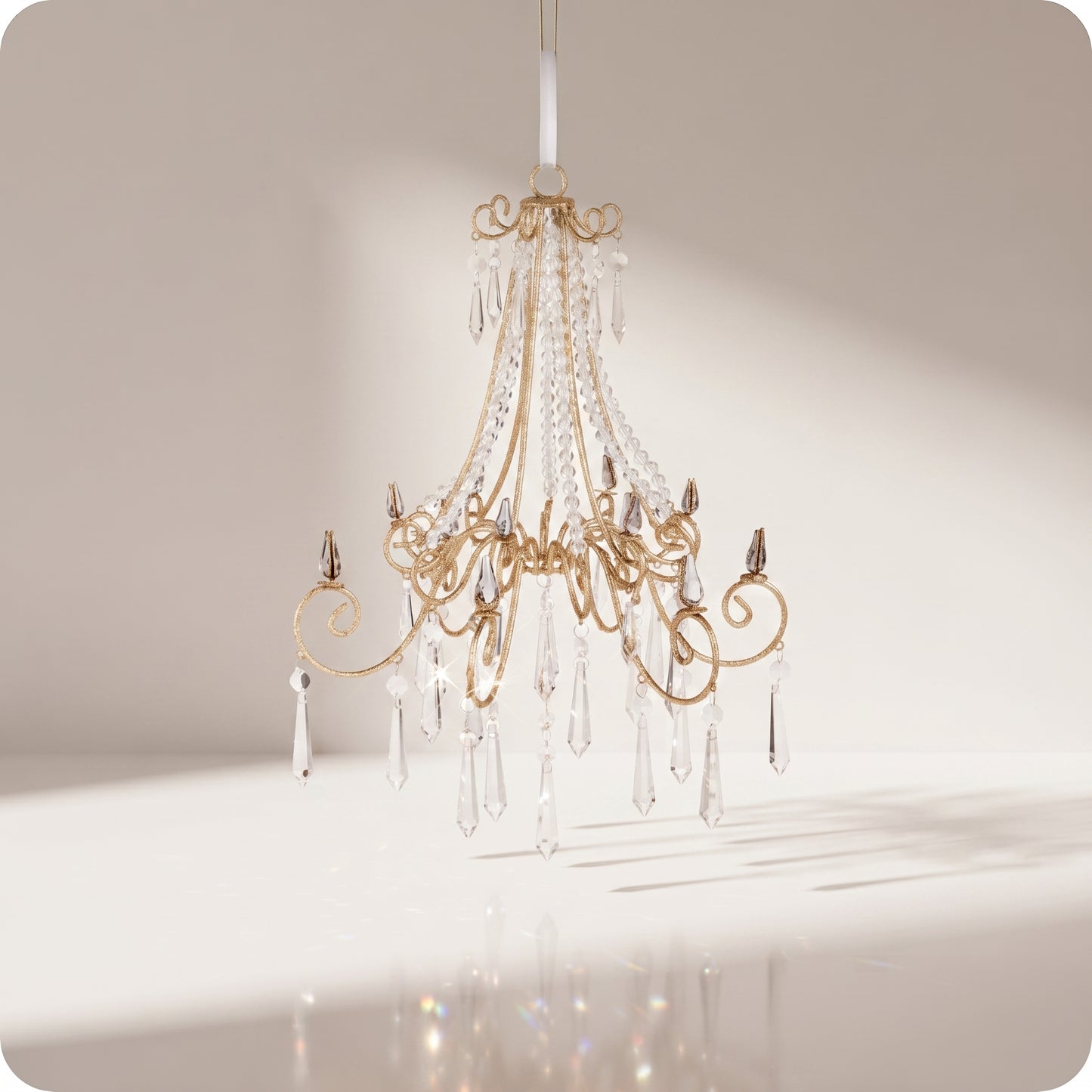 Candelabro dorado