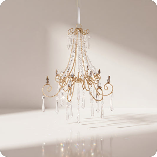 Candelabro dorado