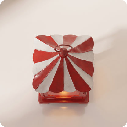Lantern roja tipo carpa de circo