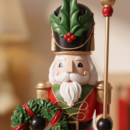 Cascanueces con base tipo tambor merry christmas