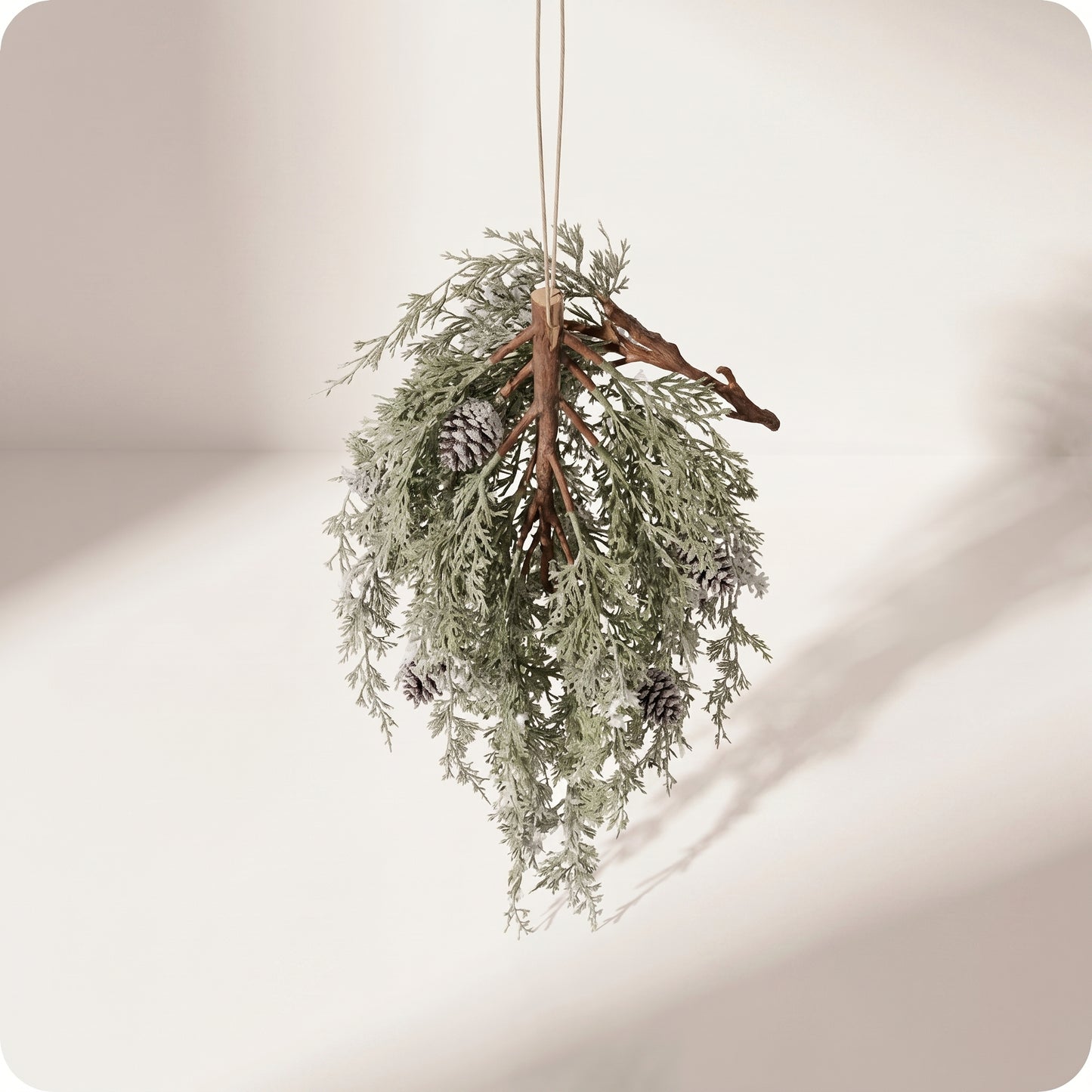Rama verde flocked cedar