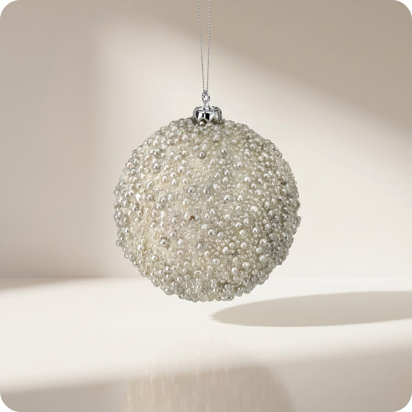 Esfera con glitter mtlc