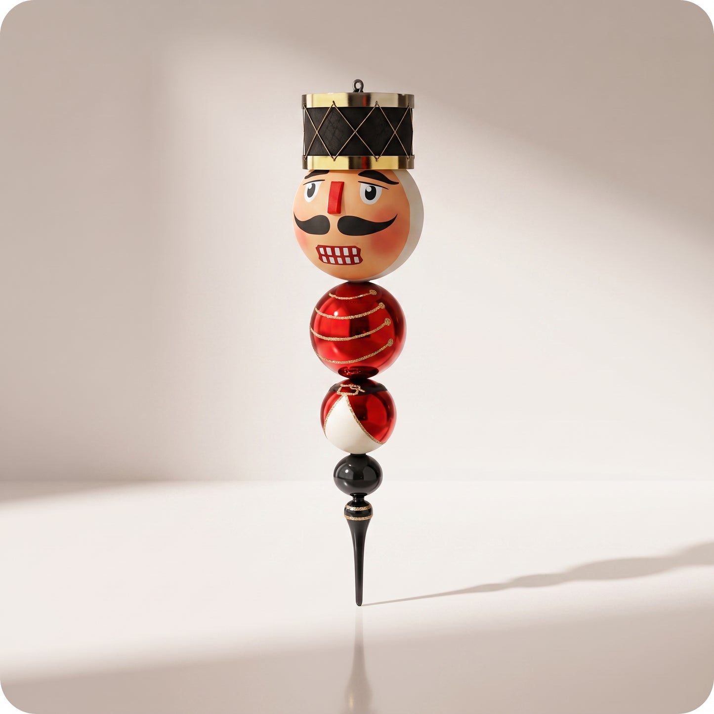 Esfera tambor soldado cascanueces 81 cm