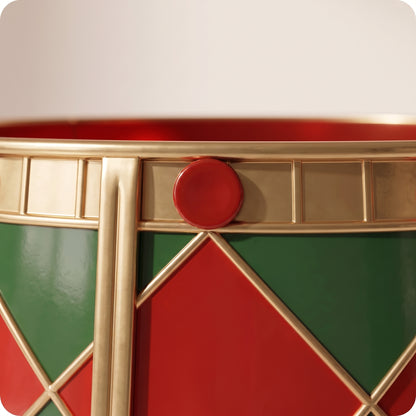 Base de metal harle quin
