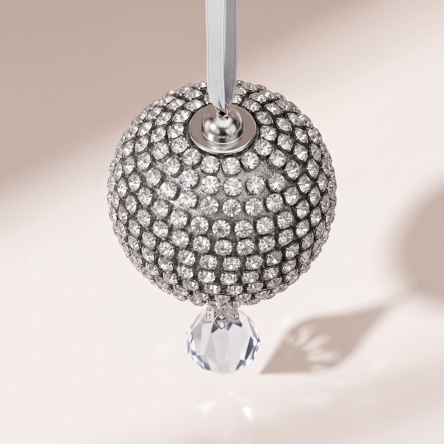 Esfera diamond con piedra de cristal 17 cm