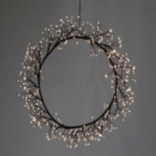 Guirnalda de micropuntos 600 luces, cable de 5m, adaptador UL IP44 60cm  1U/U